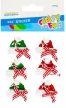 Ozdoba filcowa samoprzylepna. Czapeczki - tantis.pl