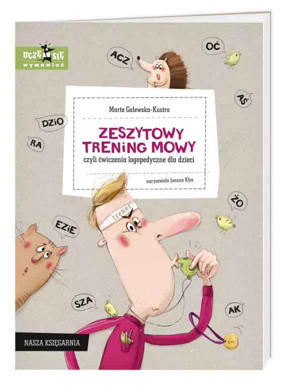 Zeszytowy trening mowy, czyli ćwiczenia logopedyczne dla dzieci - tantis.pl