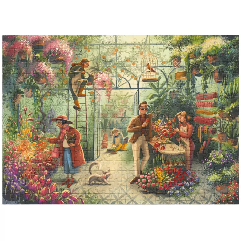 Puzzle 300. Kwiaciarnia - tantis.pl