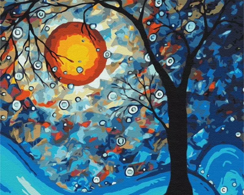Malowanie po numerach BRUSHME 40x50 cm Przestrzeń Artysty - tantis.pl