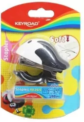 Zszywacz mini keyroad z zszywkami mix