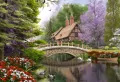 Puzzle 1000. Dom nad rzeką  102365 - tantis.pl