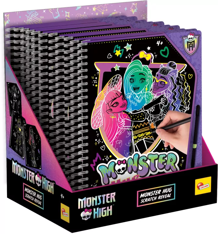 Sketchbook Monster Hug Monster High - tantis.pl
