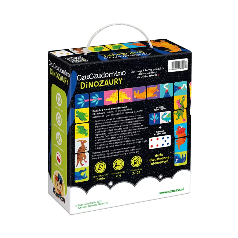 CzuCzu. CzuCzudomino Dinozaury - tantis.pl