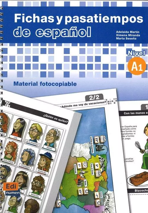 Fichas y pasatiempos de espanol A1 - tantis.pl