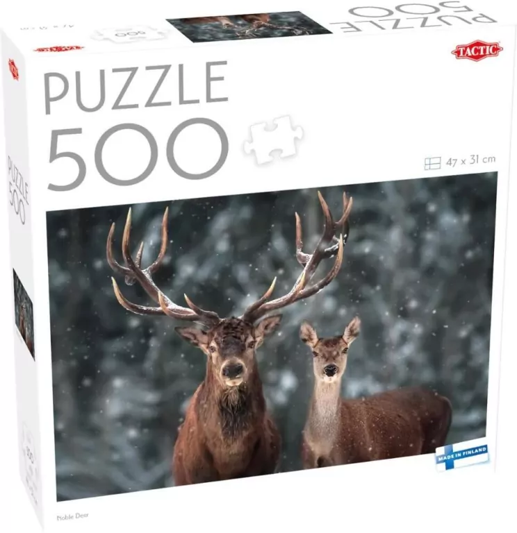 Puzzle 500 Szlachetny Jeleń - tantis.pl
