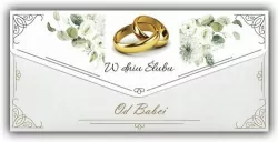 Karnet-koperta Ślub od Babci