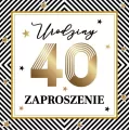 Zaproszenie Urodziny (10szt) - tantis.pl