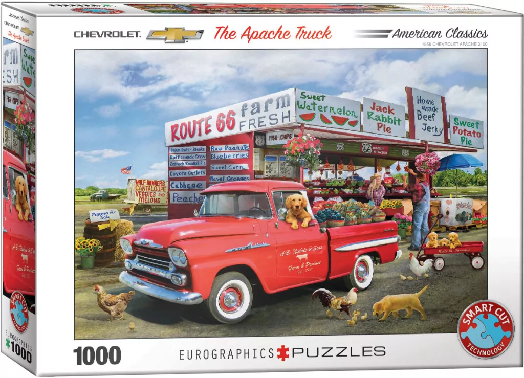 Puzzle 1000 Chevrolet Camaro 1959 - tantis.pl