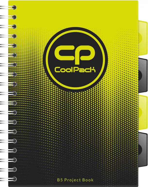 Kołobrulion B5 Coolpack 100 kartek Gradient LEMON - tantis.pl