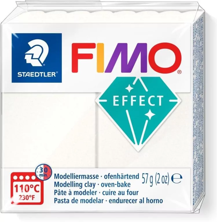 Masa termoutwardzalna Fimo 57g perłowy metaliczny - tantis.pl