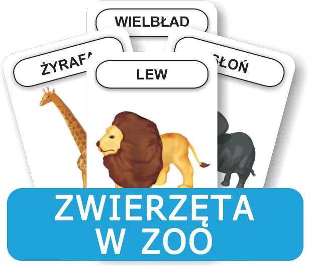 Zwierzęta w ZOO. Rozwijamy mowę i myślenie dziecka - tantis.pl