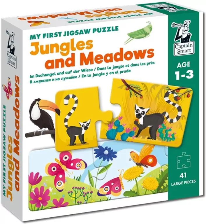 Captain Smart. My First Jigsaw Puzzle Jungles... - tantis.pl
