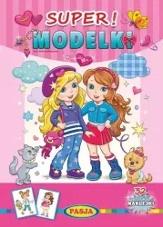 Super! Modelki. 32 naklejki