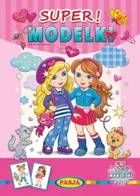 Super! Modelki. 32 naklejki