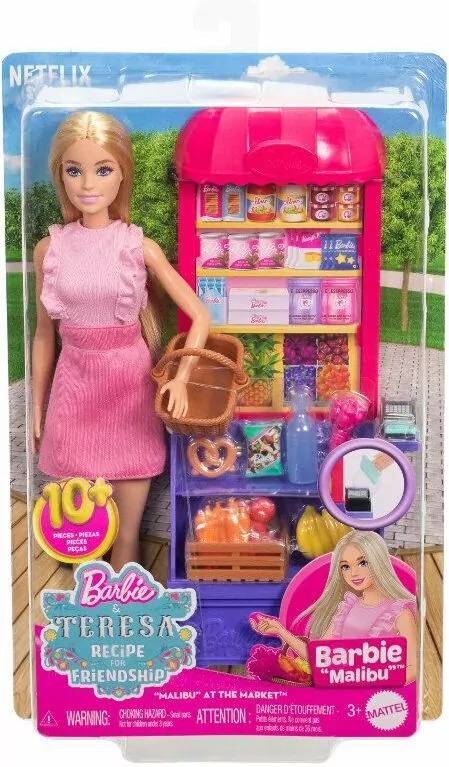 Barbie Lalka Malibu na zakupach - tantis.pl