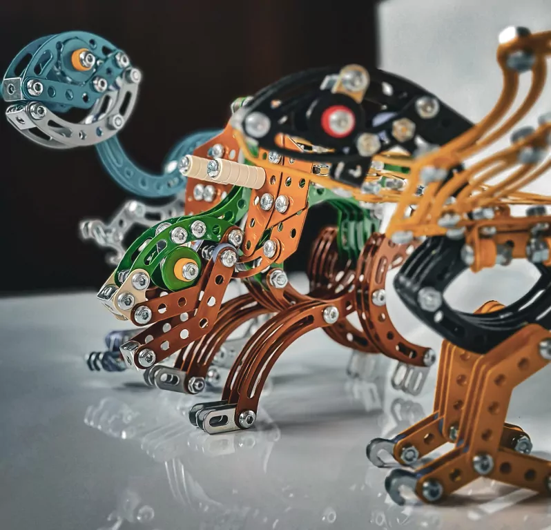 Mały Konstruktor. Dinozaur Triceratops - tantis.pl