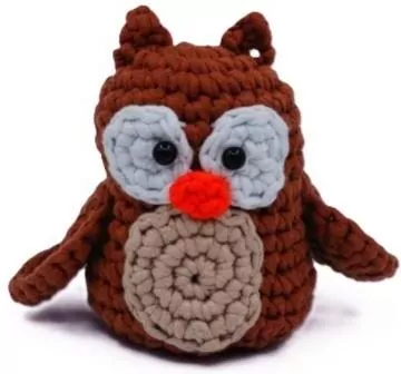 Zestaw do szydełkowania sowa Owlko SELFIKO - tantis.pl