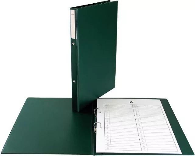 Teczka do akt osobowych 2R/3cm szeroka ciemnoziel. - tantis.pl