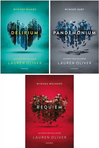 Pakiet: Delirium / Pandemonium / Requiem. Tom 1-3 - tantis.pl