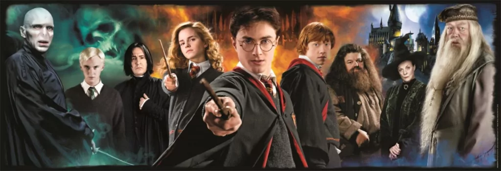 Puzzle 1000 Panorama Harry Potter - tantis.pl