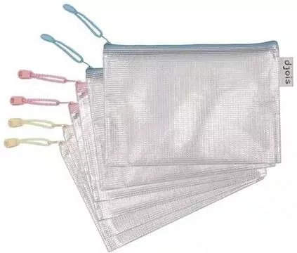 Teczka zapinana na zamek A5 pastel mix - tantis.pl