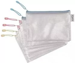 Teczka zapinana na zamek A5 pastel mix