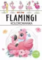 Flamingi. Kolorowanka - tantis.pl