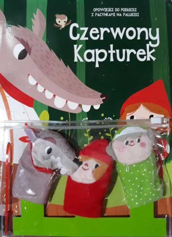 Bajki z pacynkami. Czerwony kapturek - tantis.pl
