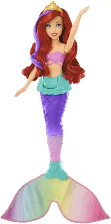 Disney Princess Lalka Arielka syrenka HPD43 - tantis.pl