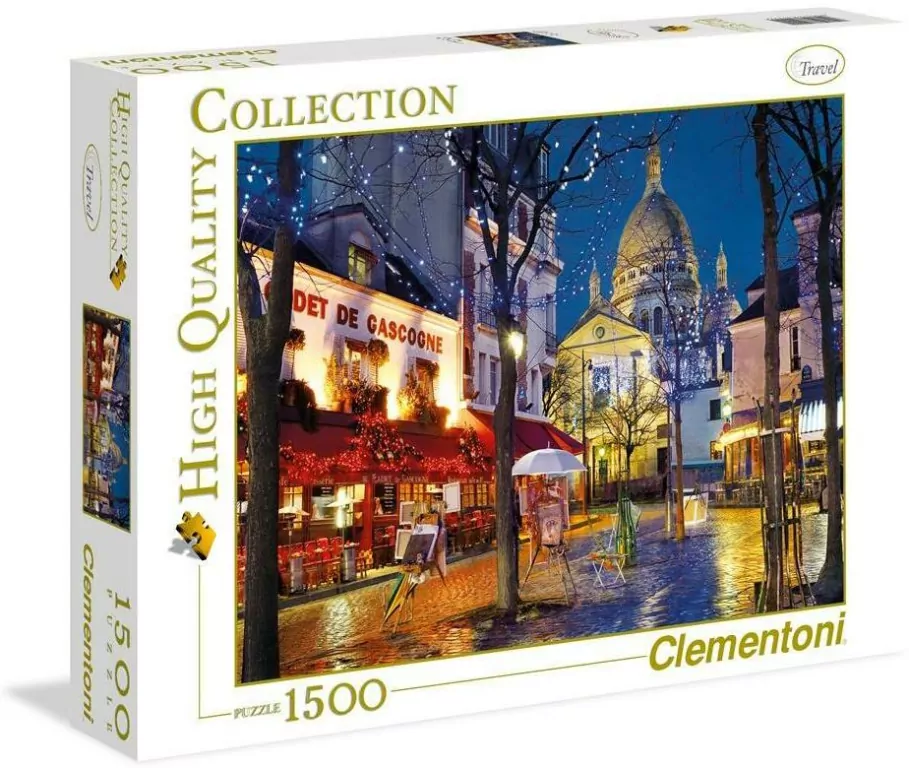 Puzzle 1500. High Quality Collection. Paryż Montmartre - tantis.pl