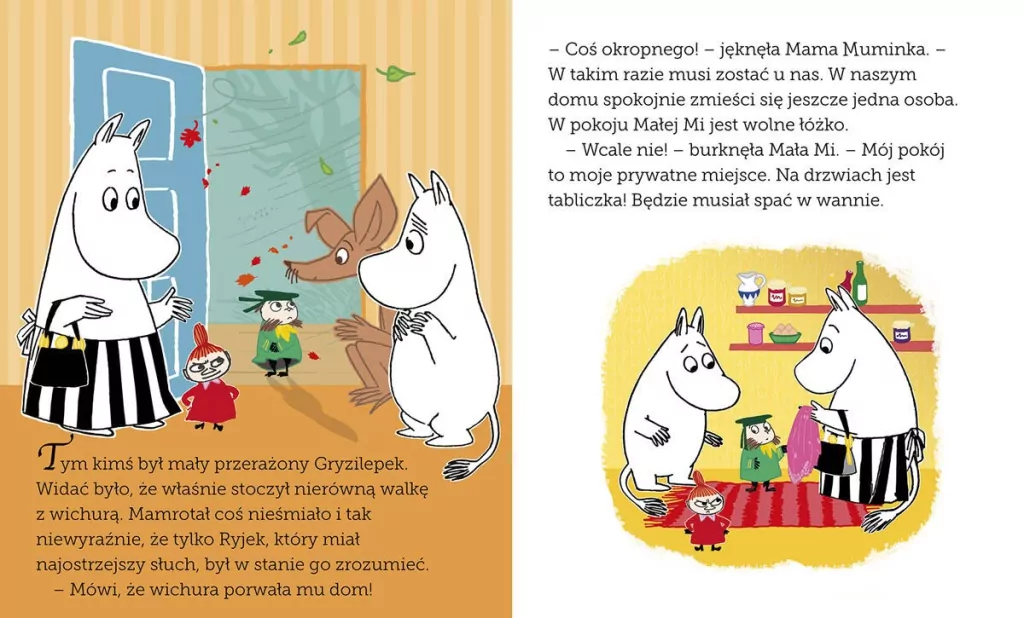 Muminek, Mała Mi i dziki wiatr. Muminki - tantis.pl