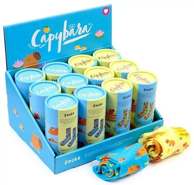 Skarpetki w tubie Kapibara - tantis.pl