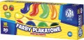 Farby plakatowe 10 kolorów 20ml ASTRA - tantis.pl