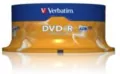 PLYTA DVD-R 4,7GB VERBATIM X16 CAKE 228 PUD OP25 - tantis.pl