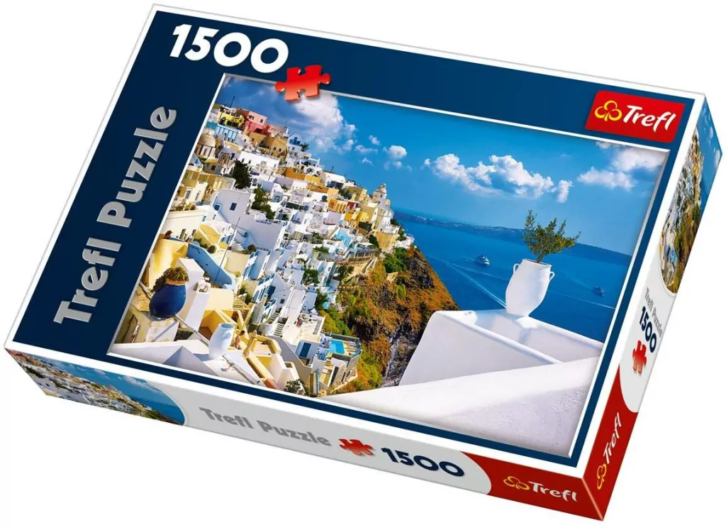 Puzzle 1500. Santorini, Grecja. 26119 - tantis.pl