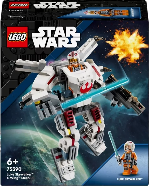 LEGO® Star Wars. Mechem X-Wing Luke’a Skywalkera 75390 - tantis.pl
