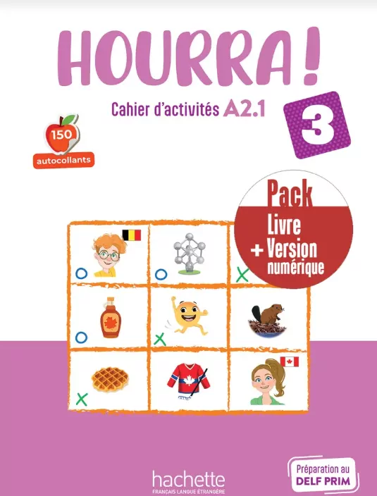 Hourra 3 ćwiczenia + ćwiczenia online PACK - tantis.pl