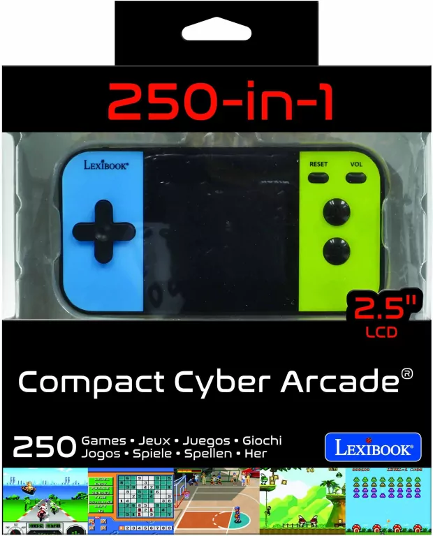Konsola Compact Cyber Arcade Lexibook JL2377 - tantis.pl