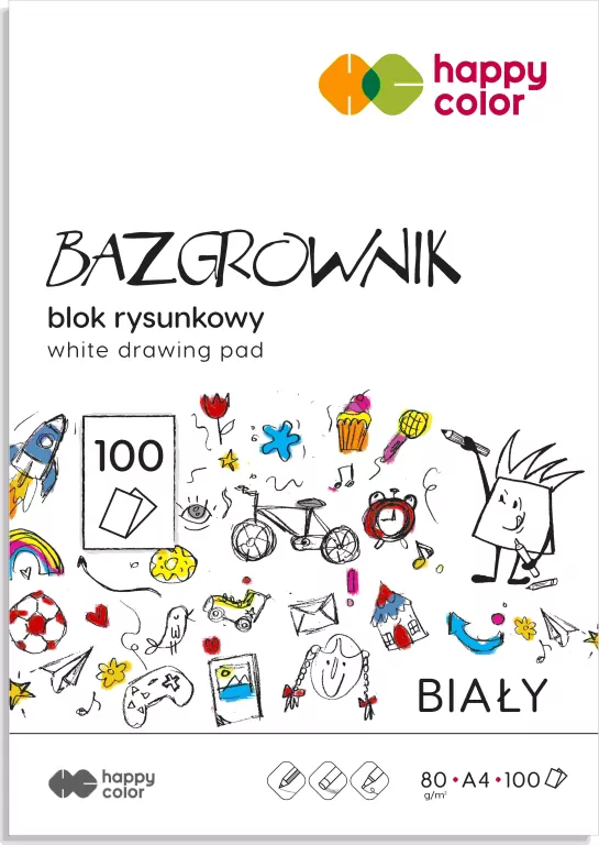 Blok rysunkowy. Bazgrownik A4/100K - tantis.pl