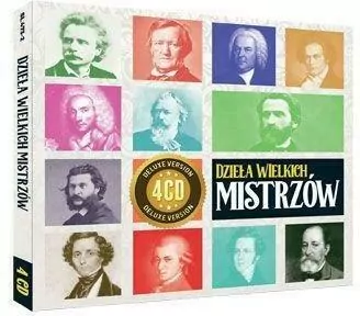 Dzieła wielkich mistrzów 4CD - tantis.pl
