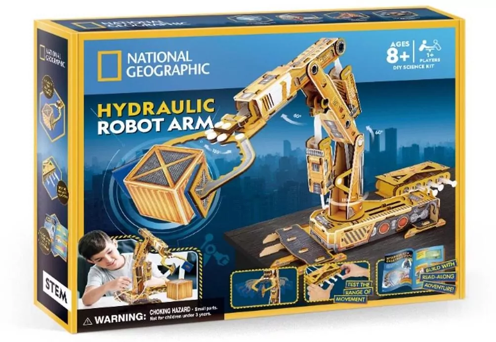 National Geographic. Robotyczne ramię hydrauliczne - tantis.pl