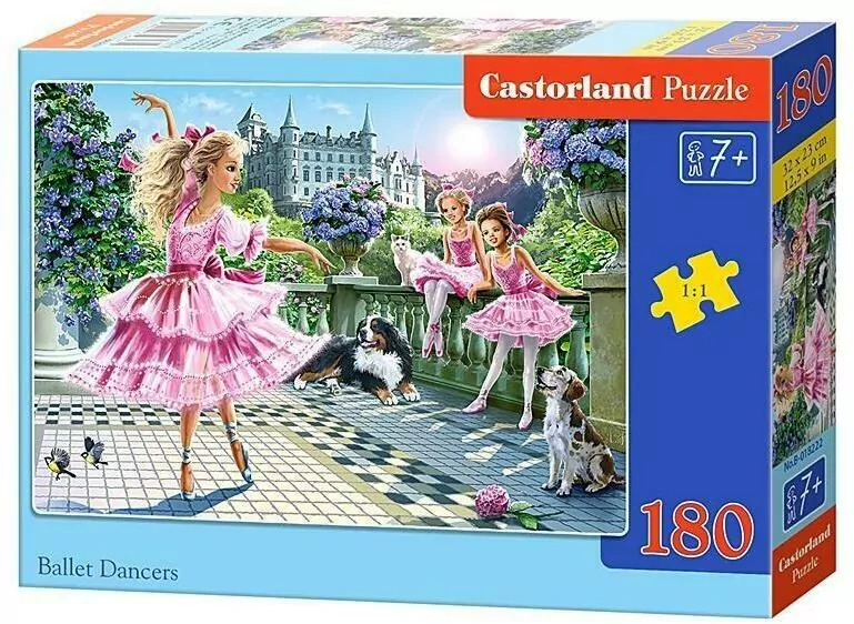 Puzzle 180. Baletnica. 018222 - tantis.pl