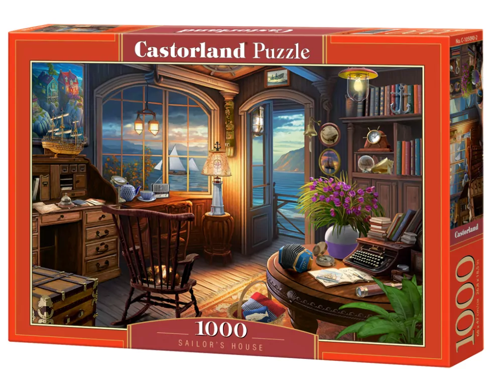 Puzzle 1000. Sailor's House Castorland - tantis.pl