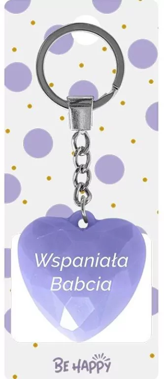 Brelok prezentowy - Wspaniała Babcia - tantis.pl