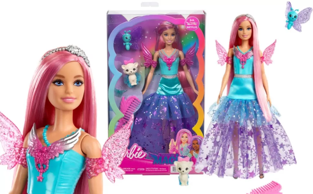 Barbie Magic Lalka filmowa ze zwierzątkami - tantis.pl