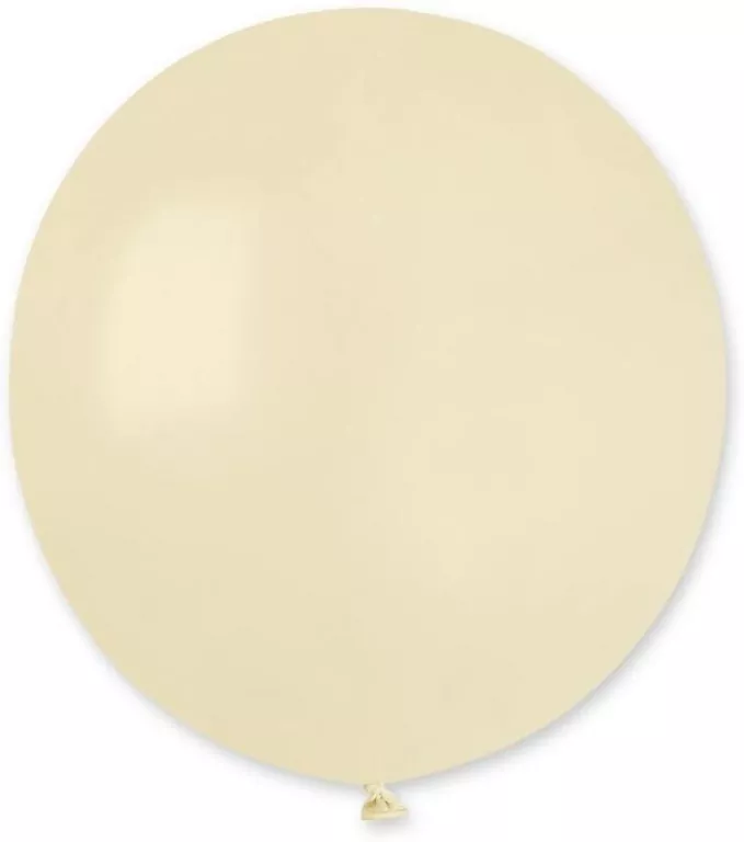 Balony Gemar pastel kość słoniowa 48cm 25szt - tantis.pl
