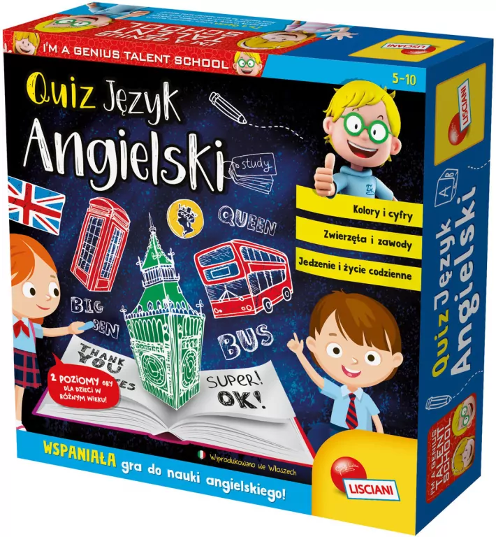 I'm a genius. Quiz język angielski - tantis.pl