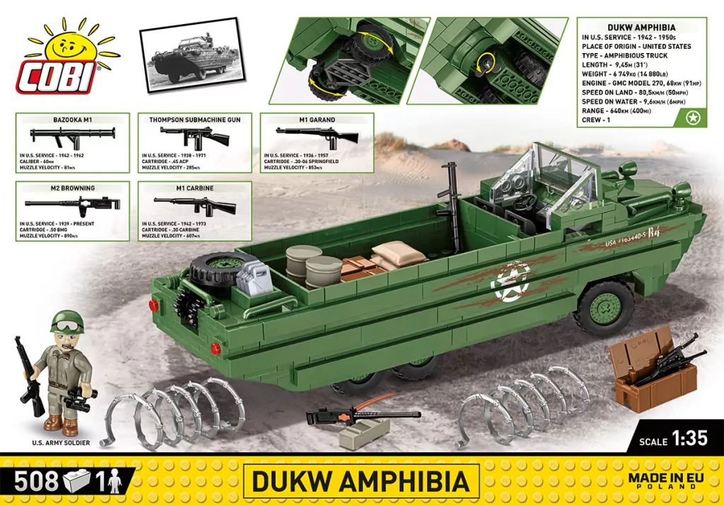 DUKW Amphibia. Historical Collection WW II - tantis.pl