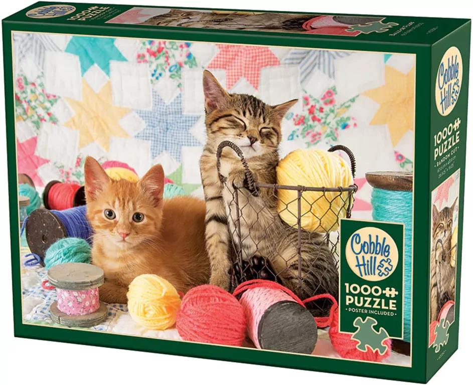 Puzzle 1000 Urocze kociaki 113563 - tantis.pl